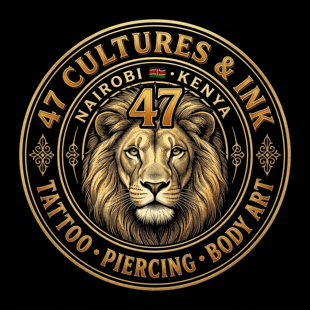 47cultures & Ink — Tattoo • Piercing • Body Art, Nairobi Kenya
